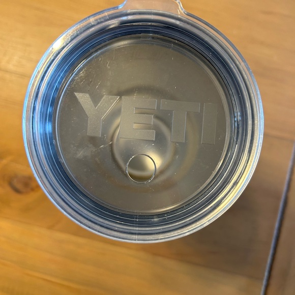 YETI White Tumbler with Artistic Stickers - Picture 4 of 5
